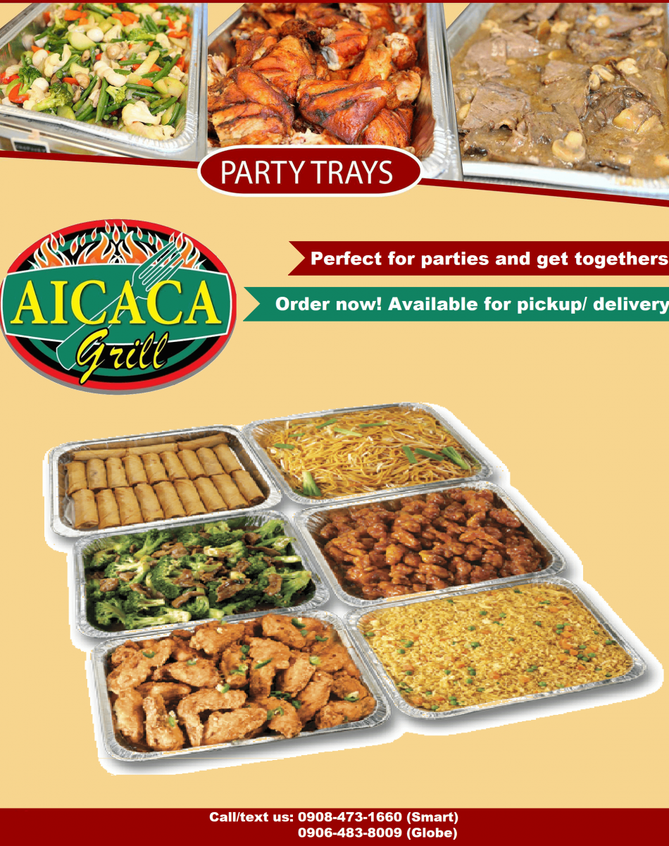 party trays in pampanga